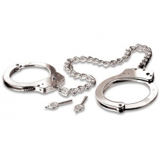 METALOWE KAJDANKI Z DŁUGIM ŁAŃCUCHEM