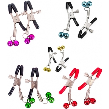 RÓŻNOKOLOROWE REGÓLOWANE ZACISKI Z BOMBKAMI