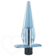 PRZEŹROCZYSTY ANALNY KOREK Z WIBRACJAMI