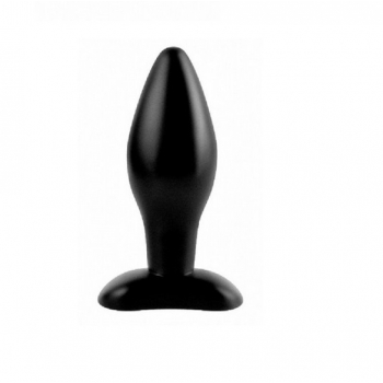 ERGONOMICZNY KOREK ANALNY GŁADKI CZARNY