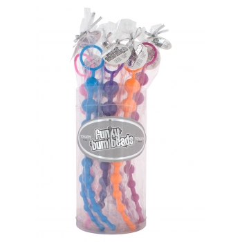 10 KULKOWY ŁAŃCUSZEK ANALNO-POCHWOWY FUNKY BUM