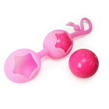 DWIE ELEGANCKIE KULKI GEJSZY SILIKON MEDYCZNY