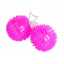 RÓŻOWE ŻELOWE KULKI Z MIĘKKIMI WYPUSTKAMI - UNISEX