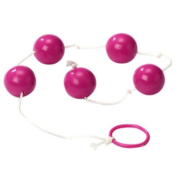 PIĘĆ RÓŻOWYCH KULECZEK ANALNO POCHWOWYCH