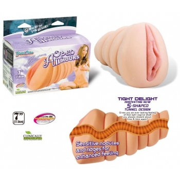 OPEN ALL HOURS DUŻA NATURALNA POCHWA CYBER SKÓRA