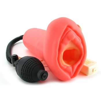 OBCIĄGA I SSA MASTURBATOR Z POMPKĄ I WIBRACJAMI