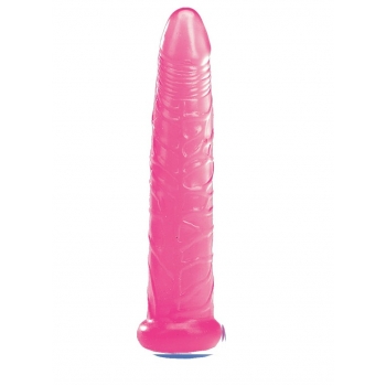 KRYSTALICZNY PENIS DILDO ANALNO POCHWOWY