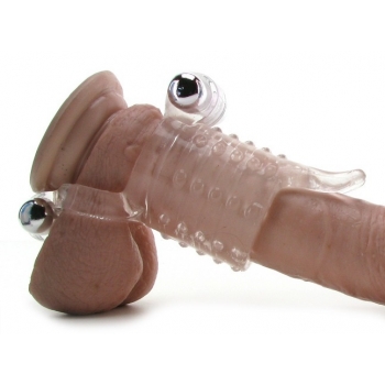 NIETYPOWA NAKŁADKA Z WIBRACJAMI I CZUŁKAMI STYMULUJĄCYMI