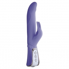 DELIGHT SILIKONOWY WIBRATOR ROTACYJNY Z KRÓLIKIEM