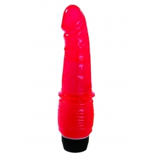 ŻELOWY WIBRATOR Z OPASKĄ STYMULUJĄCĄ ŁECHTACZKĘ