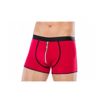 Bawełniane bokserki z zameczkiem