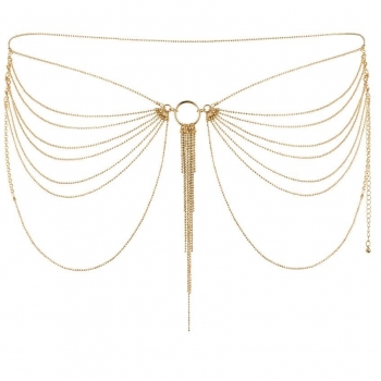 EKSKLUZYWNY ZŁOTY ŁAŃCUSZEK NA BIODRA LUB BIUST