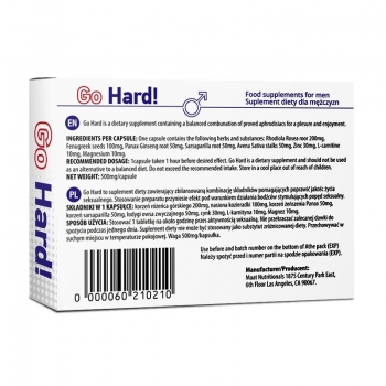 Go Hard - 1 kapsułka