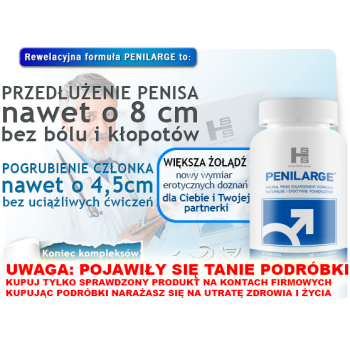 PENILARGE TABLETKI 60 TABLETEK NA POWIĘKSZENIE