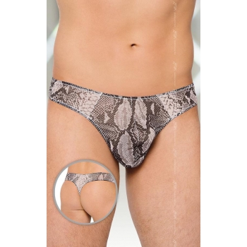 Stringi męskie XTHONGS 4511 - SILVER