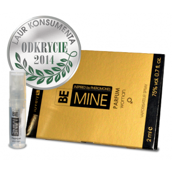 Wyrafinowane uwodzicielskie Perfumy z Feromonami BeMine dla PAŃ 2ml