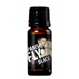 MOCNE MĘSKIE FEROMONY SPANISH FLY BLACK 10ml