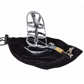 Klatka na penisa ze stali nierdzewnej