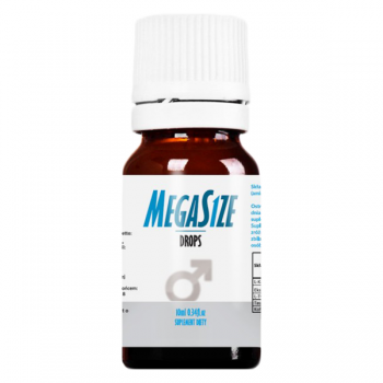 MEGASIZE 10ml Krople na erekcję i podniecenie dla mężczyzn