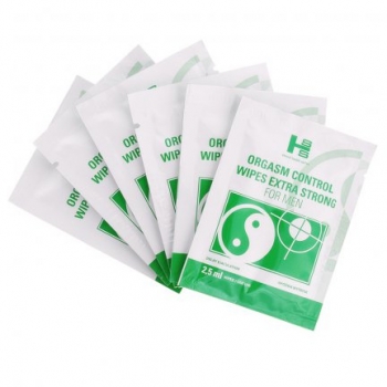 Orgasm Control Wipes - CHUSTECZKI NAWILŻONE OPÓŹNIACZEM ORGAZMU